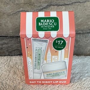 NWT- Mario Badescu - Day to Night Lip Duo
